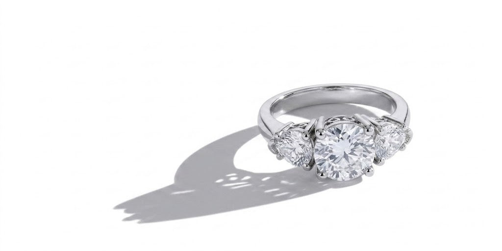 Trillion Accent Solitaire – 2ct