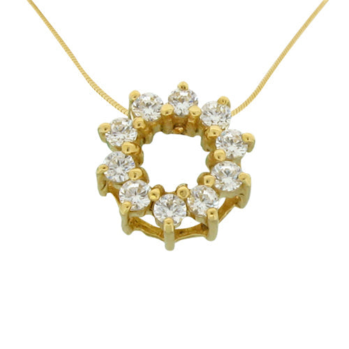 Circle Harmony Pendant – Silver / Rose Gold / Yellow Gold
