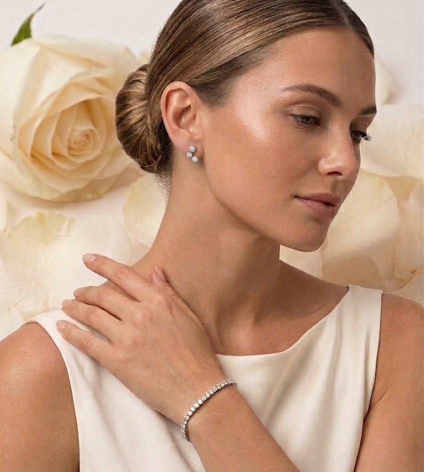 Classic Tennis Bracelet 7" –  17.20ct Total